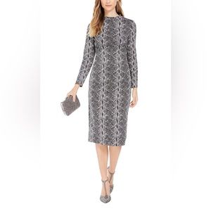 International concepts INC dress Snakeskin print Sz 6